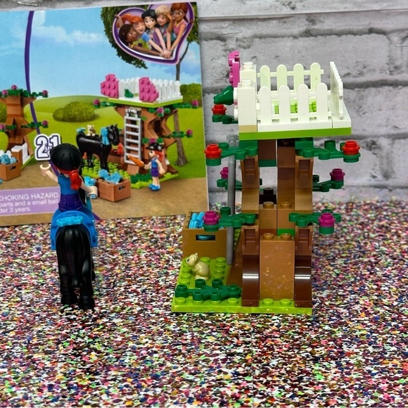 LEGO FRIENDS 41431 2 in 1 Horse Park Tree House Building Set No Box Retired READ - Picture 4 of 16